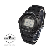 [Watchspree] Casio Digital Black Resin Band Watch W219H-1A W-219H-1A [Also suitable for kids]