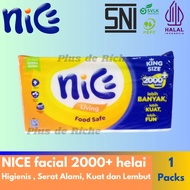 Nice Facial Tissue 1000 Gram 2 ply - Nice 2000 strands - Nice Kiloan - Nice 2000+ strands