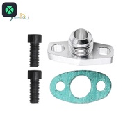 1F AN10 Turbo Oil Return Drain Flange Adapter Kit for Garrett GT28 GT30 GT35 T25 with M8X1.25mm Bolt