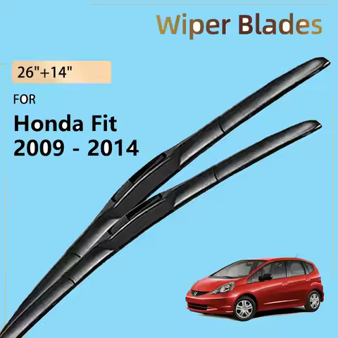 For Honda Fit Jazz 2009 - 2014 2013 2012 2011 2010 RS GE6 GE8 Car Front Wiper Blades Windshield Wind