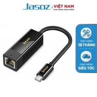 Genuine Jasoz T-F113 USB Type C to Lan RJ45 conversion cable