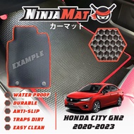 𝗡𝗶𝗻𝗷𝗮𝗠𝗮𝘁 Honda City GN2 2020-2023 Car Floor Mat and Carpet