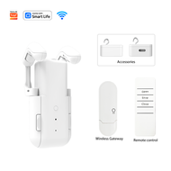 WiFi 3 in 1 Smart Curtain Motor Electric Curtain Robot Auto Opener No Wiring Support APP (Equipped