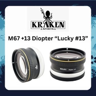 KRAKEN SPORTS KRL-05S +13 Diopter “Lucky #13” M67 Macro lens