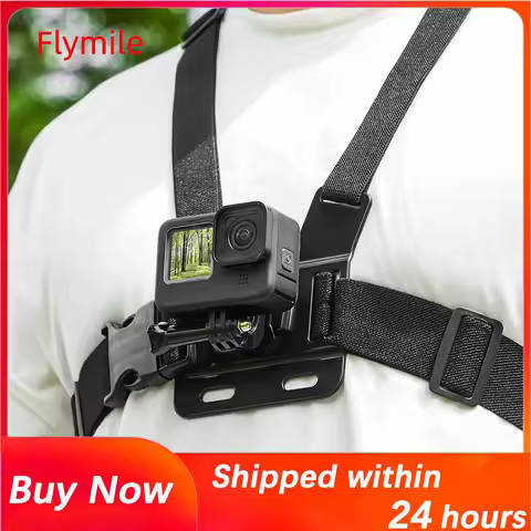 Chest Strap For DJI Osmo Action 4 5 Pro/Gopro 13/Insta360 Ace 2,Riding/Hiking Shooting Adjustable El