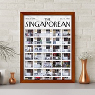 The Singaporean Magazine Cover Public Housing HDB Art Decor Poster
