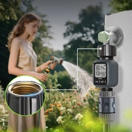 YAGO Digital Water Flow Meter 2-45L/min Single & Total Water Usage Counter for Garden Hose Faucet – 