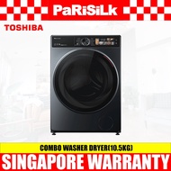 TOSHIBA TWD-T25BZU115MWS(MG) COMBO WASHER DRYER(10.5KG)
