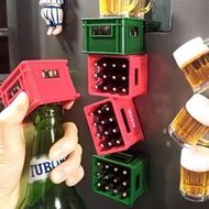 Retro Mini Fridge Magnet Multi Color Assortment Novelty Bottle Opener Kitchen Decoration Funny Bar A