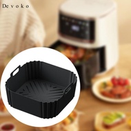 Devoko Silicone Liner for Air Fryer Basket, Reusable Waterproof Cooking Accessory
