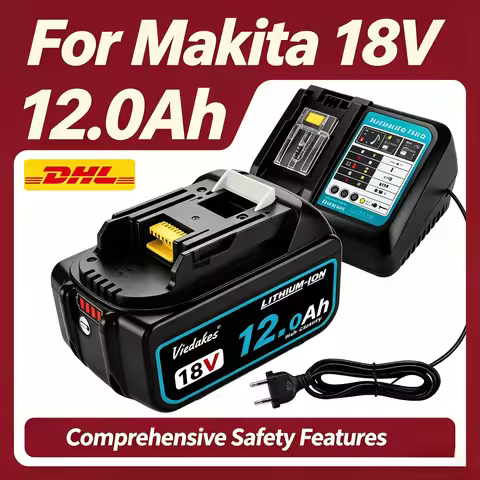 ✈️For Makita 18V 8.0Ah Power Tool Battery Applicable to BL1860 BL1850B Compatible with DHP487 Multif