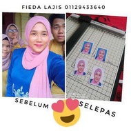 Cuci Gambar Ukuran Pasport 6 Pcs