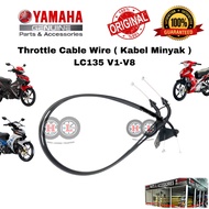 YAMAHA THROTTLE CABLE MINYAK LC135 (55C-F6301-10 /1S8-F6301-09)-THROTTLE WIRE KABEL MINYAK LC V1 V2 