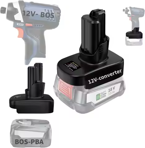 for Bosch 18V to for 10.8V Battery Adapter for Bosch 18V PBA Li-ion Battery Converter to for Bosch 1