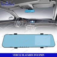 Front Camera Car DVR Video Recorder Dashcam Rearview Mirror CCTV