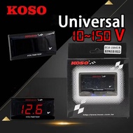 KOSO voltmeter 10-150V Universal voltmeter For motorcycle/Car