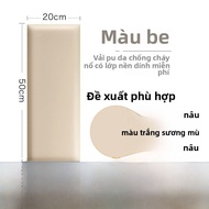 Wall Stickers Soft Pack No Formaldehyde Foam Board 3D Stereo Childrens Room Tatami Bed Head Wall Dec