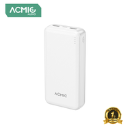 ACMIC A20 Powerbank 20000mAh พาวเวอร์แบงค์ แบตสำรอง จ่ายไฟช่อง USB เท่านั้น รับประกันสินค้า 1 ปี