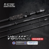 Bone 2025 New Voyage X Series 4 Piece Spinning Casting Fishing Rod Fuji Guide Portable Rod For The T