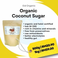 Organic coconut sugar Granule Gula Kelapa Organik Original Nira Kelapa Healthy Sugar Low Gl high Nutrient