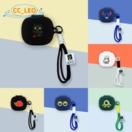 for EarFun Air Pro 3 Case Silicone Soft Case Cartoon Night Fury Cute Lanyard Suitable for EarFun Air