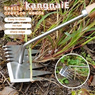 KANGNAI Rake, Digging Tools Stainless Hand Weeder Tool, Home&amp;Garden Farmland Garden Supplies Portable Garden Hand Weeder