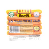 [DELIVERY KL/ SEBAHAGIAN SELANGOR] Ramly Chicken Frankfurter 340g/ Ramly Frankfurter Ayam 340G (HALA