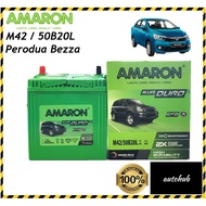 AMARON Battery for Perodua Bezza M42 EFB Series Idle Start Stop Car Battery Premium Lasting (M42/50B
