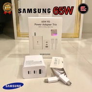 [ รุ่นใหม่ ] ชุดชาร์จSamsung 65W ชุดชาร์จซัมซุง 65W [ หัวชาร์จ + สายชาร์จ ] PD Type c to Type c รองร