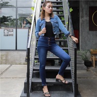 Deyan - 5-button Highwaist Women's jeans | DEYAN - Highwaist kancing 5 celana jeans wanita