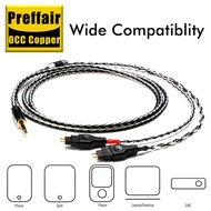8 Cores OCC Silver Plated Balanced Headphone upgrade cable For HD580 HD600 HD650 HDxxx HD660S HD58x 