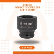 MATA TEKIRO socket impact wrench 3/ 4" inch 6PT 38 MM impact socket wrench