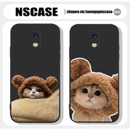 Samsung J3 Pro / J5 Pro / J7 Pro cute, cute Cat Case | Samsung Phone Case Comprehensive camera Protection