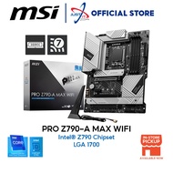 MSI Pro Z790-A Max Motherboard Intel I5-14600K/14900K/I5-14600K/I7-14700K/I9-14900K