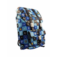 Smiggle Buckle Up Backpack Mid Blue