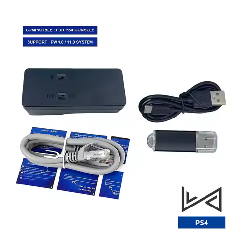Usb Adapter dongle V2.0 Pro for PS4 Console FW 9.0/11.0 System One-Key jb tool Mod Kit for P4 Slim/P