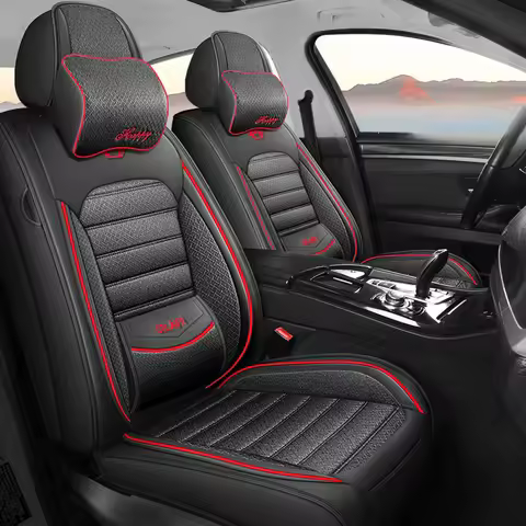 Universal Leather With Flax Material Summer Car Seat Covers For bmw e60 f30 e46 audi a4 b8 e39 e36 g