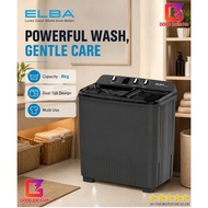 ELBA SEMI AUTO WASHING MACHINE 8KG/10KG/12KG/18KG EWSW-S8040/1055/1265/1865