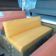 sofa bed sofabed informa lynwood yellow kuning