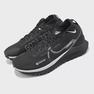 Nike 越野跑鞋 React Pegasus Trail 4 GTX 黑 灰 男鞋 防水 DJ7926-001