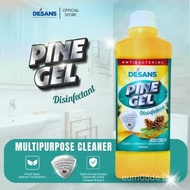 DESANS Pine Gel Disinfectant 1000ml | Hospital Grade Multipurpose Cleaner | Hilang Bau Busuk | Toile