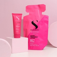 TREATMENT LOTION SNOWY SNOWHITEE ORIGINAL (BOMBSHELL) (SUSU UNTA) BUY 3 FREE 1 TREATMENT LOTION NO F