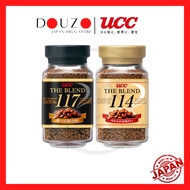 UCC instant coffee The Blend No.117 & No. 114 Made in JAPAN