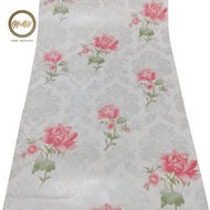 1 Roll ukuran 10 Meter -/+ Wallpaper Dinding Stiker Wallpaper Batik