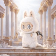 ขนาดใหญ่ POPMART ZIMOMO นางฟ้าในเมฆ ผ้าไวนิล ของเล่นสะสมตุ๊กตาใบหน้าตุ๊กตาใหญ่ศิลปิน ดีไซน์ อินเทรนด