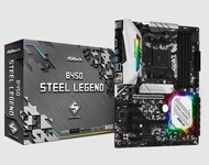 MAINBOARD (เมนบอร์ด) ASROCK B450 STEEL LEGEND (DDR4) (SOCKET AM4) มือสอง