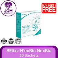 [JOM Pharmacy] BElixz N'exBio 30s - BE International Tribiotics Prebiotic Probiotic Postbiotic Sembe