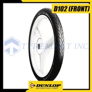 ☼Dunlop Tires D102 90/80-17 46P Tubeless Motorcycle Tire (Front)