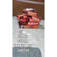 DAYTONA C7 MOTORCYCLE SPARK PLUG/ GRAND-SUPRA X 125 MOTORCYCLE SPARK PLUG - YAMAHA MIO-JUPITER