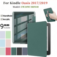 For Kindle Oasis 2 3 10th 9th Generation S8IN4O CW24WI Oasis2 Oasis3 2017 2019 Handheld Acrylic Case